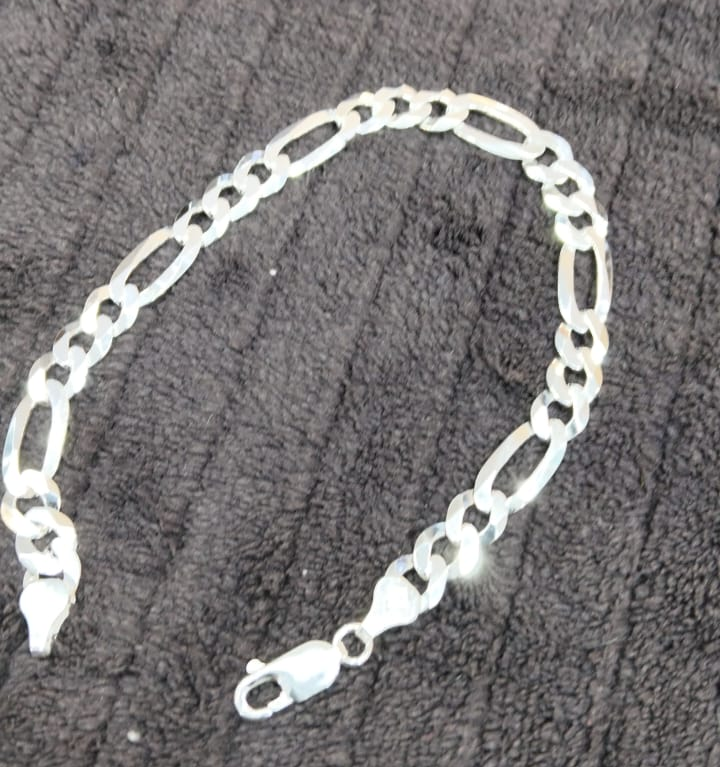 Men’s Italian Silver Bracelet – 925 Sterling Silver