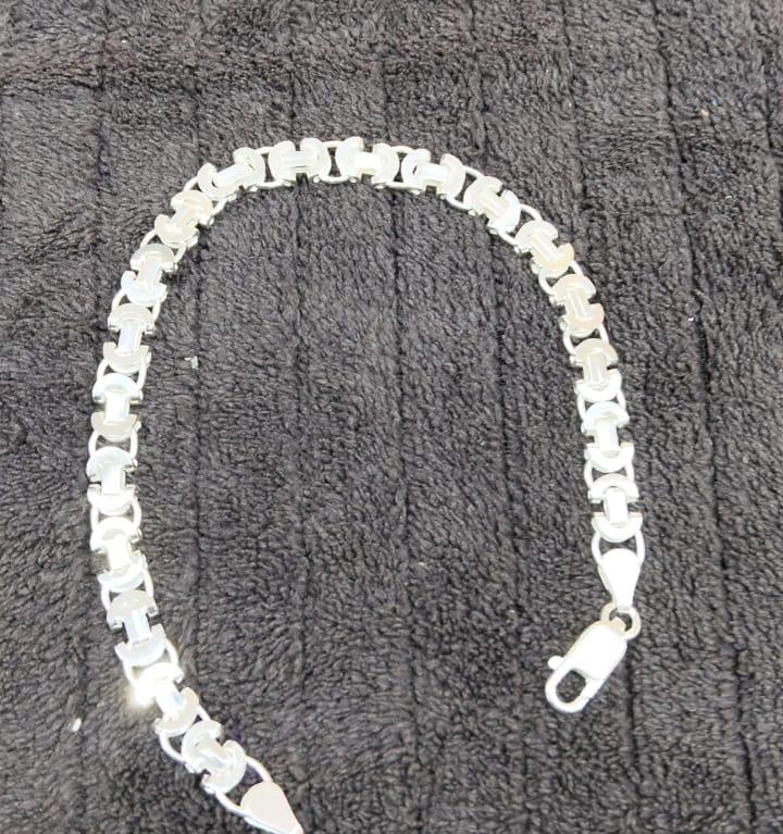 Italian Silver Bracelet – 925 Sterling Silver